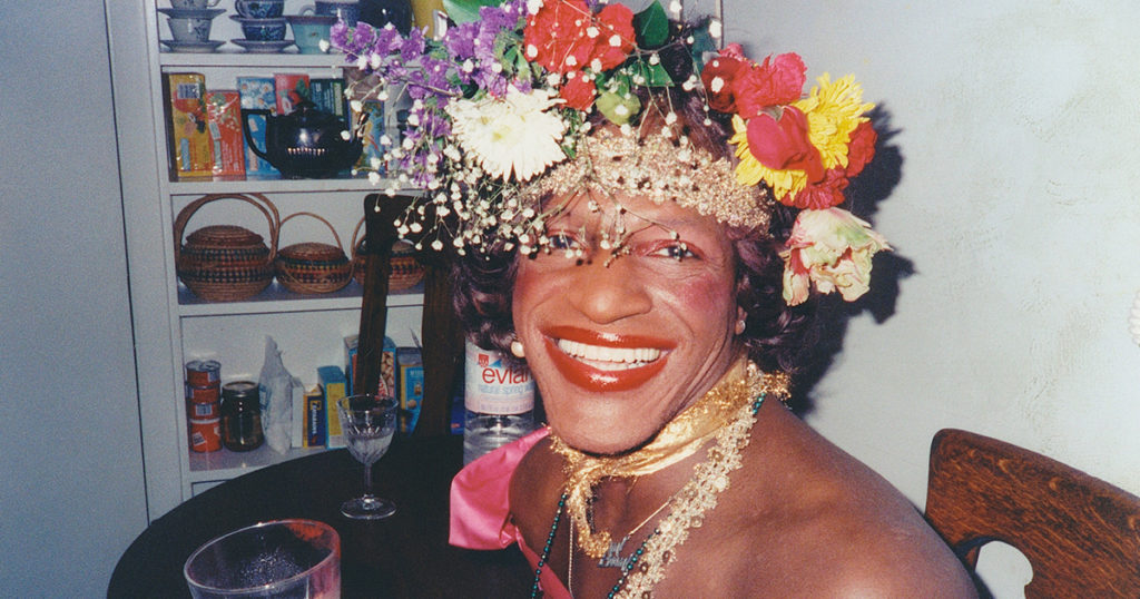 Drag queen Marsha P. Johnson