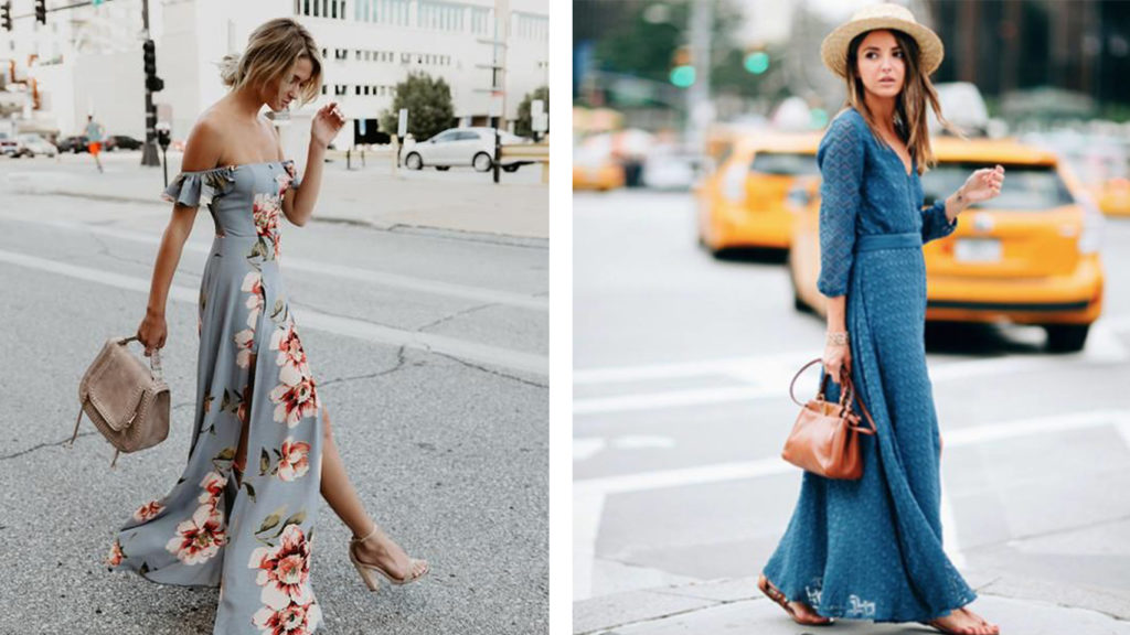 How to wear maxi dresses